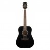 Gitara akustyczna Takamine GD30-BLK + pokrowiec + tuner + kostki - zestaw 1543