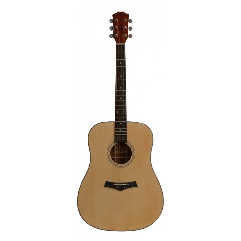 Gitara akustyczna Arrow Brone NT + pokrowiec + tuner + kostki - zestaw 1554 Gitara akustyczna Arrow Brone NT + pokrowiec + tuner + kostki - zestaw 1554