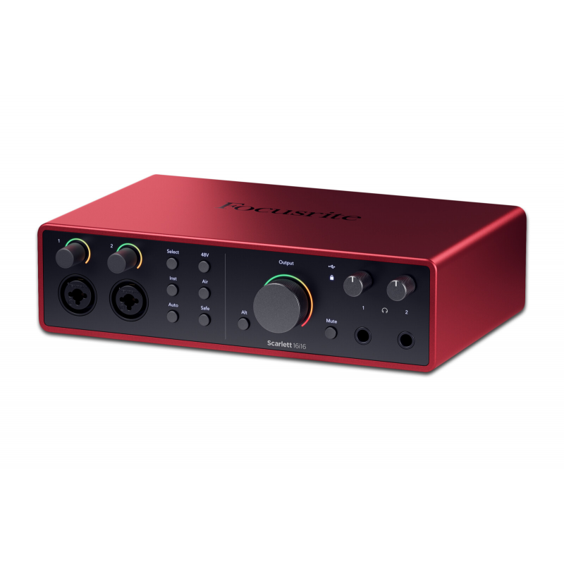 Focusrite Scarlett 16i16 4th Gen - Interfejs audio USB - 3