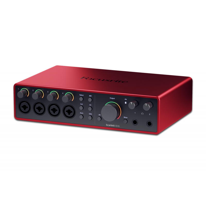 Focusrite Scarlett 18i16 4th Gen - Interfejs audio USB - 3