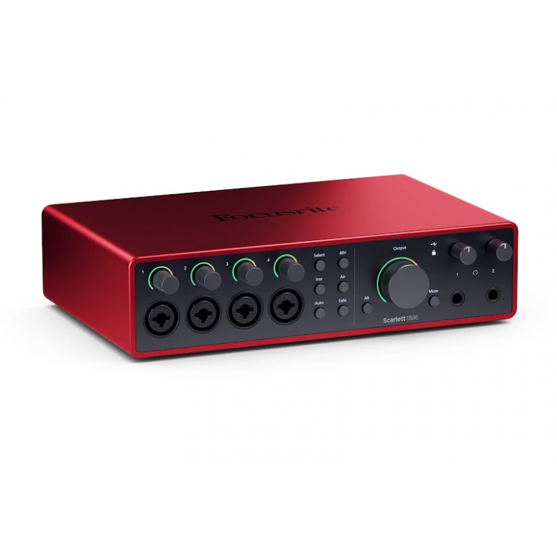 Focusrite Scarlett 18i16 4th Gen - Interfejs audio USB - 3