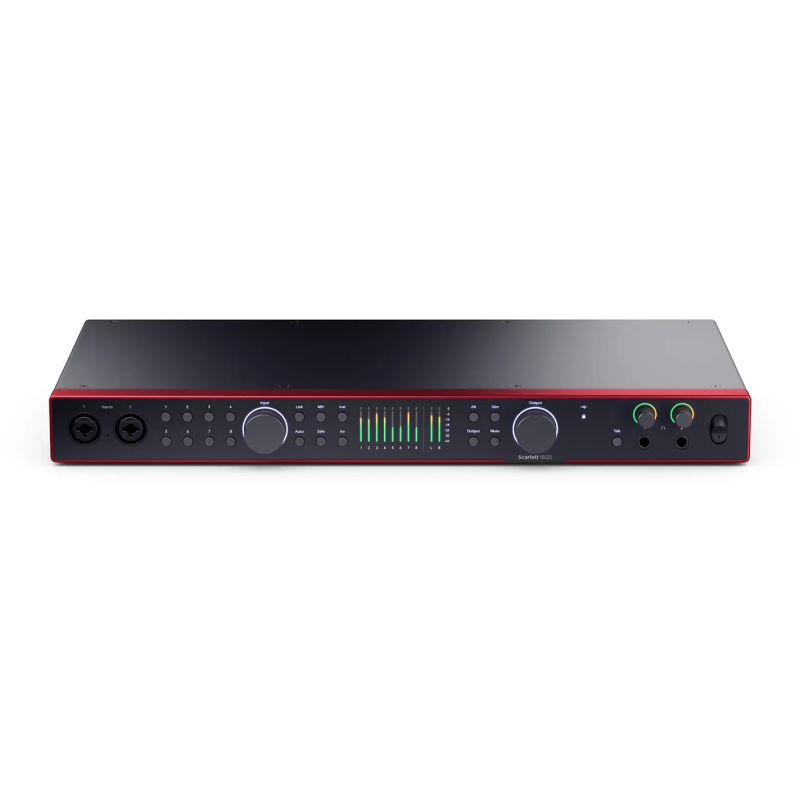 Focusrite Scarlett 18i20 4th Gen - Interfejs audio USB - 3