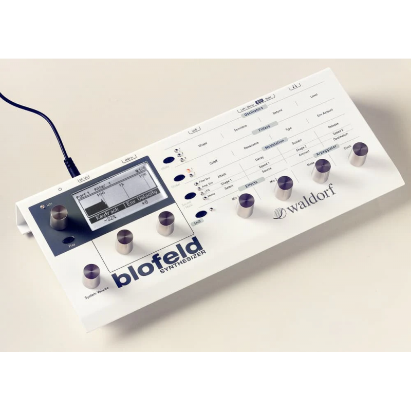 WALDORF Blofeld Desktop white - Syntezator - 5 - Syntezatory - 