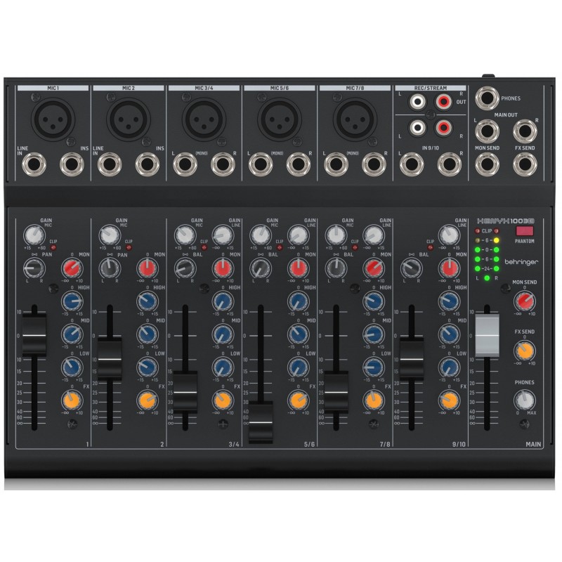 Behringer XENYX 1003B Mikser analogowy audio - 1 - Miksery analogowe - Behringer Xenyx 1002B mikser audio estradowo studyjny pos Behringer XENYX 1003B Mikser analogowy audio - 1 - Miksery analogowe - Behringer Xenyx 1002B mikser audio estradowo studyjny pos