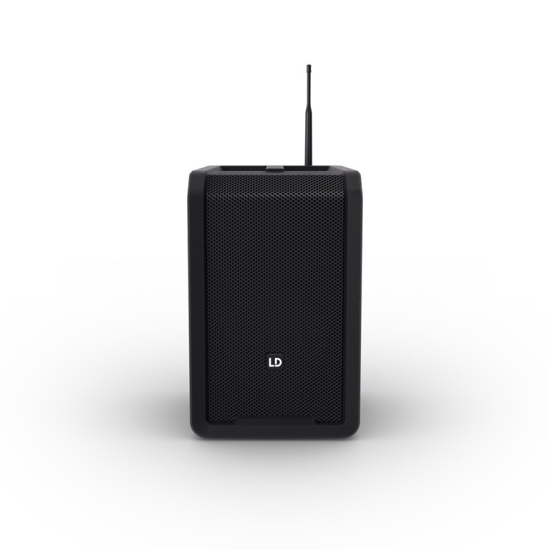 LD Systems ANNY 8 BPH B8 - Przenośny głośnik Bluetooth PA z mikrofonem nagłownym