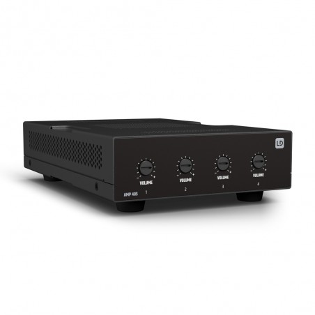 LD Systems AMP 405 - Wzmacniacz instalacyjny 4-kanałowy 4 × 50 W @ 4 Ohm