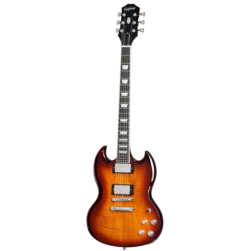 Epiphone SG Modern Figured (Incl. Premium Gig Bag) Mojave Burst gitara elektryczna - 1 - Gitary elektryczne - Gitara elektryczna