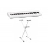 Pianino cyfrowe Yamaha P225 WH + statyw