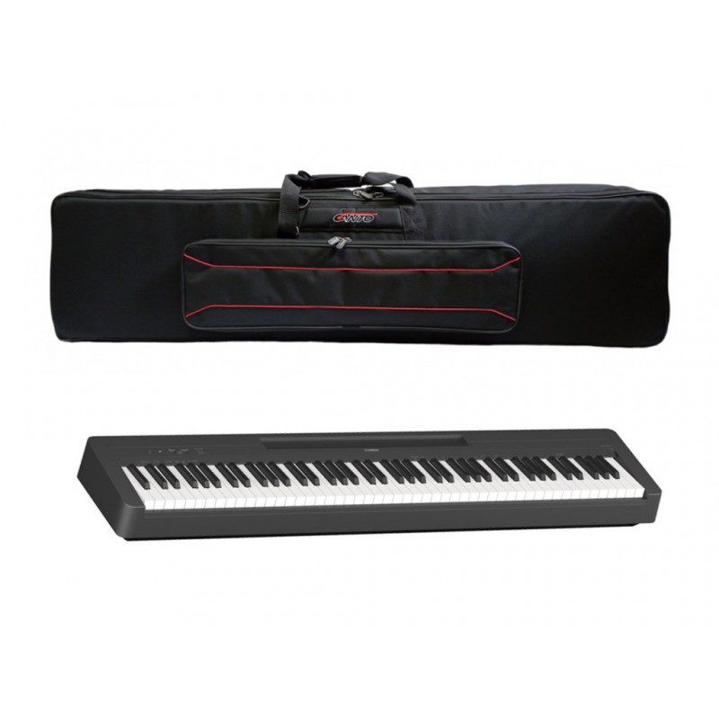 Pianino cyfrowe Yamaha P-145 + pokrowiec