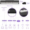Pianino cyfrowe Yamaha P225 BK + okrycie przeciwkurzowe Pianino cyfrowe Yamaha P225 BK + okrycie przeciwkurzowe