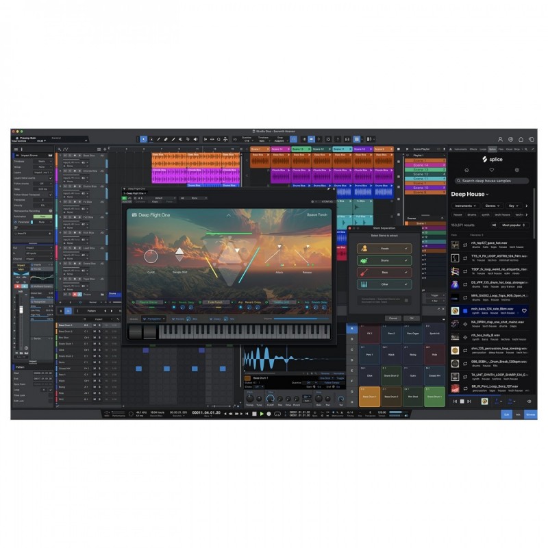 Presonus Studio One PRO 7 Academic - Program DAW wersja edukacyjna - 2 - Sekwencery, rejestracja DAW - Wersja edukacyjna Program