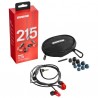 Shure SE215SPE RD EFS red - Słuchawki douszne - 1 - Douszne - Słuchawki douszne SE215 Sound IsolatingTM zapewniają czysty dźwięk