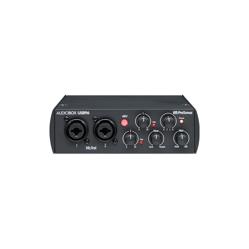 PreSonus AudioBox 96k Complete – Zestaw do nagrywania - 2 - Zestawy studyjne - Zestaw do nagrywania [Interfejs Audio USB PreSonu