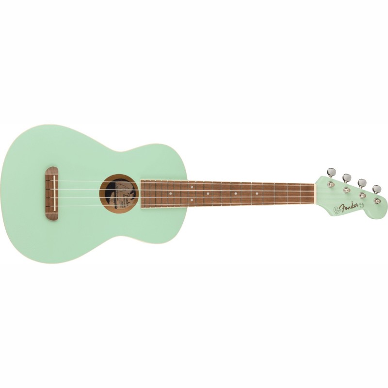 Fender Avalon Tenor WF Surf Green - Ukulele Fender Avalon Tenor WF Surf Green - Ukulele