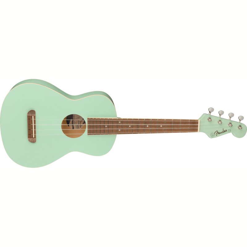 Fender Avalon Tenor WF Surf Green - Ukulele Fender Avalon Tenor WF Surf Green - Ukulele