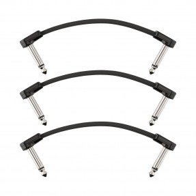 Fender Blockchain Patch Cable Angle/Angle - Kable krosowe 3-pak 10 cm