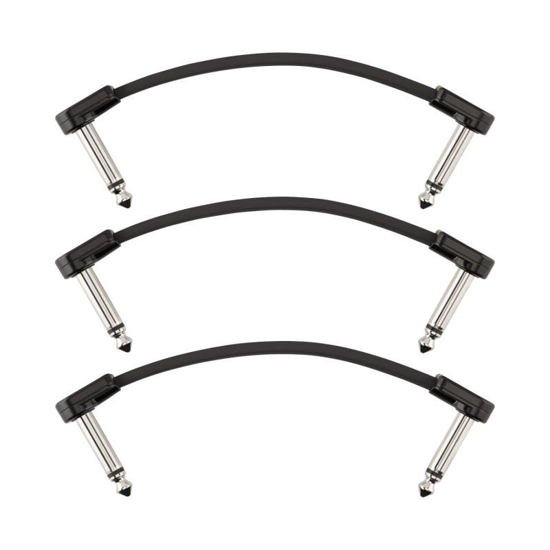 Fender Blockchain Patch Cable Angle/Angle - Kable krosowe 3-pak 10 cm Fender Blockchain Patch Cable Angle/Angle - Kable krosowe 3-pak 10 cm
