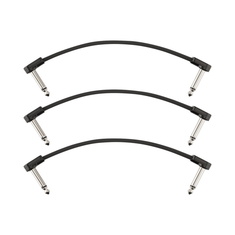Fender Blockchain Patch Cable Angle/Angle - Kable krosowe 3-pak 15 cm Fender Blockchain Patch Cable Angle/Angle - Kable krosowe 3-pak 15 cm