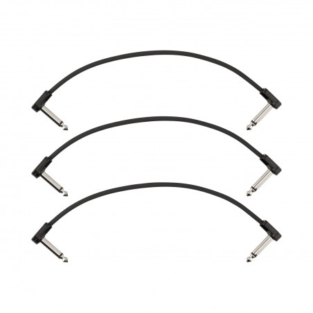 Fender Blockchain Patch Cable Angle/Angle - Kable krosowe 3-pak 20 cm