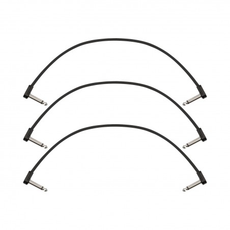 Fender Blockchain Patch Cable Angle/Angle - Kable krosowe 3-pak 30 cm