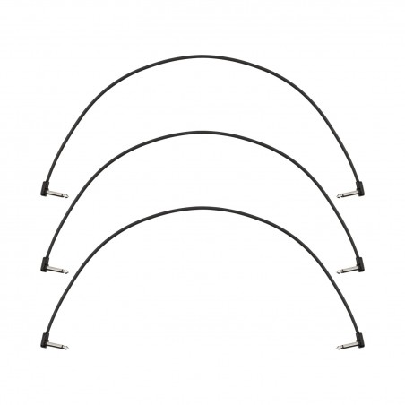 Fender Blockchain Patch Cable Angle/Angle - Kable krosowe 3-pak 60 cm