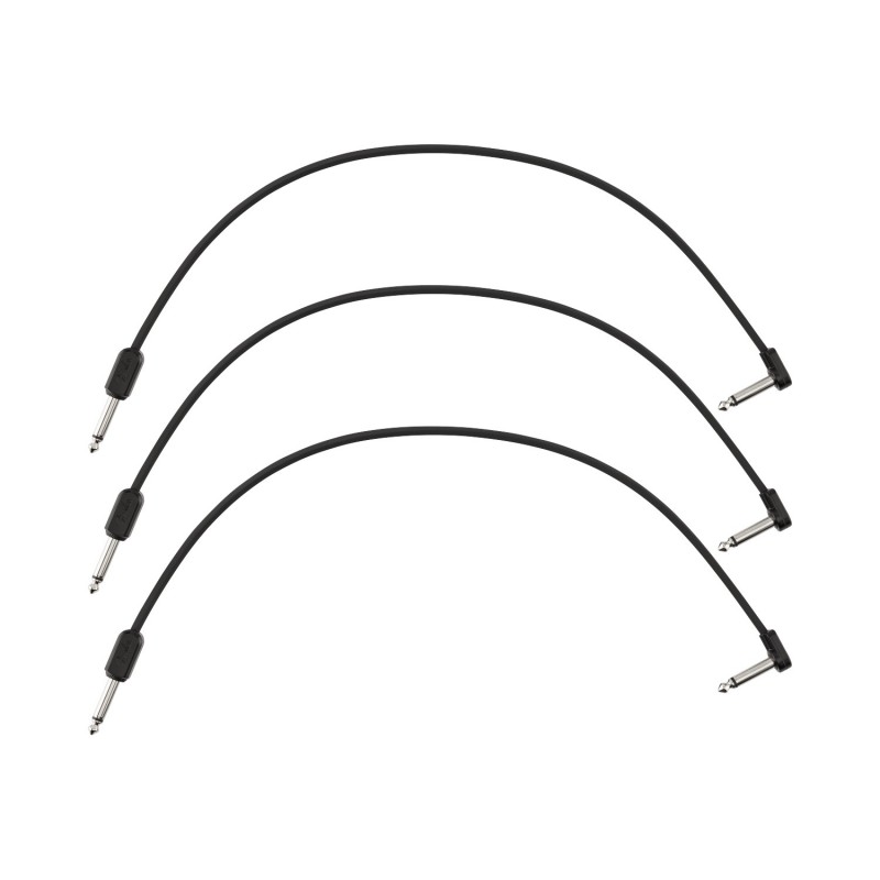 Fender Blockchain Patch Cable Straight/Angled - Kable krosowe 3-pak 40 cm Fender Blockchain Patch Cable Straight/Angled - Kable krosowe 3-pak 40 cm