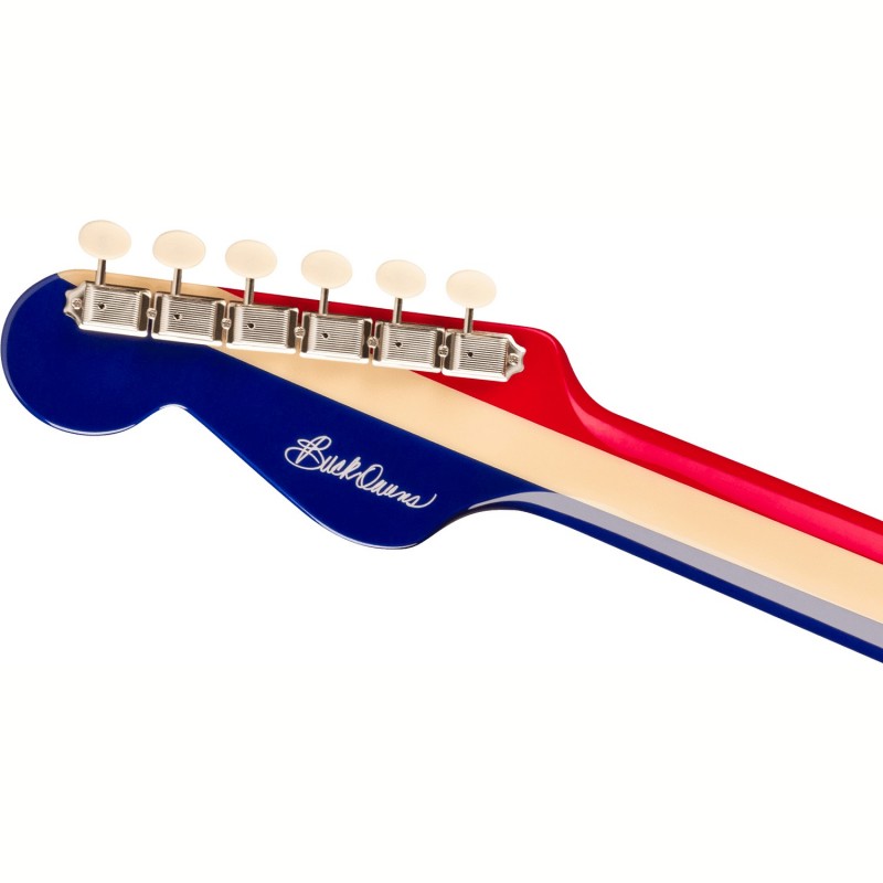 Fender Buck Owens Kingman Red White and Blue - Gitara elektroakustyczna z futerałem Fender Buck Owens Kingman Red White and Blue - Gitara elektroakustyczna z futerałem