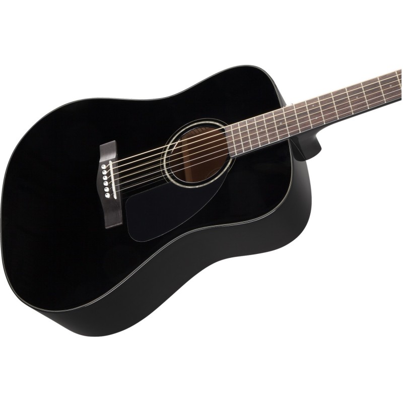 Fender CD-60 Dreadnought V3 WF Black - Gitara akustyczna z futerałem Fender CD-60 Dreadnought V3 WF Black - Gitara akustyczna z futerałem