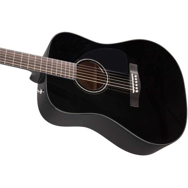 Fender CD-60 Dreadnought V3 WF Black - Gitara akustyczna z futerałem Fender CD-60 Dreadnought V3 WF Black - Gitara akustyczna z futerałem