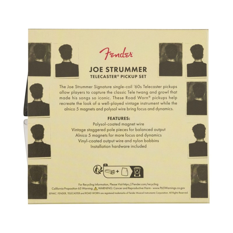 Fender Joe Strummer Telecaster - Zestaw przetworników Fender Joe Strummer Telecaster - Zestaw przetworników