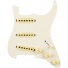 Fender Pre-Wired Strat Pickguard Eric Johnson Parchment 8 Hole - Pickguard