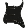 Fender Pre-Wired Strat Pickguard Pure Vintage '65 Black 11 - Pickguard Fender Pre-Wired Strat Pickguard Pure Vintage '65 Black 11 - Pickguard