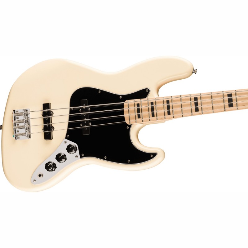 Squier Affinity Active Jazz Bass MF Olympic White - Gitara basowa