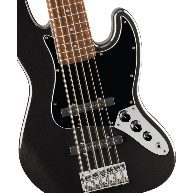 Squier Affinity Jazz Bass VI LF Black Metallic - Gitara basowa