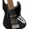 Squier Affinity Jazz Bass VI LF Black Metallic - Gitara basowa