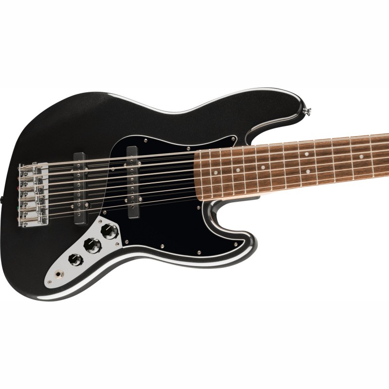 Squier Affinity Jazz Bass VI LF Black Metallic - Gitara basowa