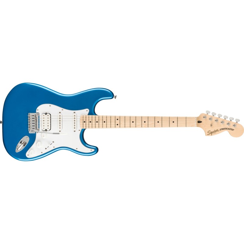 Squier Affinity Stratocaster HSS Pack MF Lake Placid Blue - Zestaw gitarowy