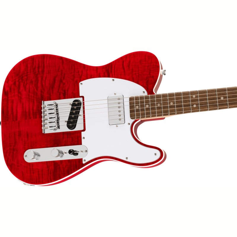 Squier Affinity Telecaster FMT SH LF Crimson Red Transparent - Gitara elektryczna Squier Affinity Telecaster FMT SH LF Crimson Red Transparent - Gitara elektryczna