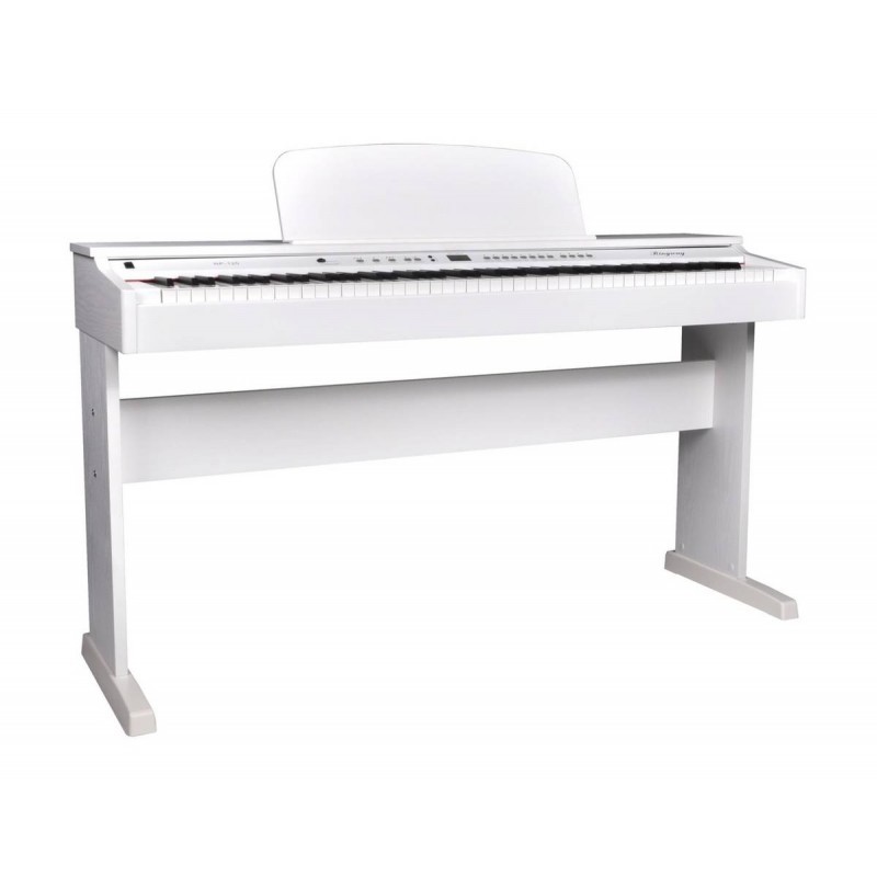 Pianino cyfrowe Ringway RP120 WH + ława + słuchawki w zestawie