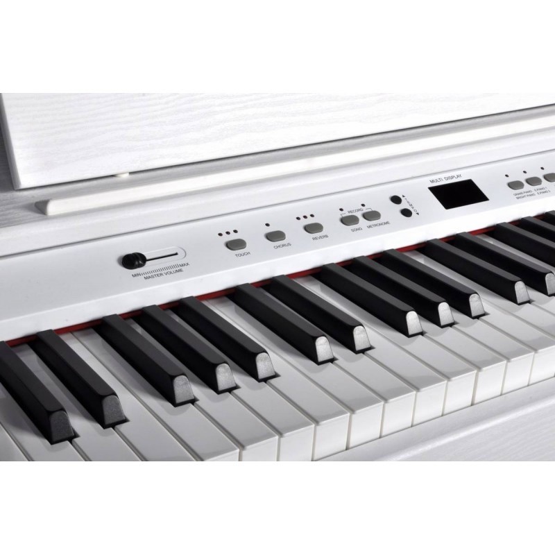 Pianino cyfrowe Ringway RP120 WH + ława + słuchawki w zestawie