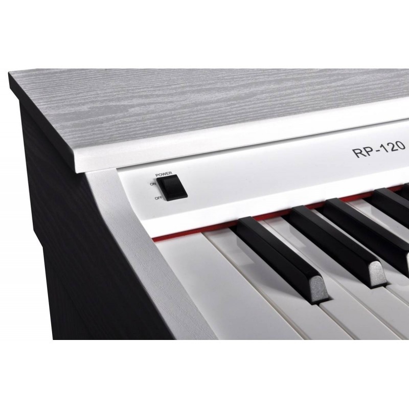 Pianino cyfrowe Ringway RP120 WH + ława + słuchawki w zestawie