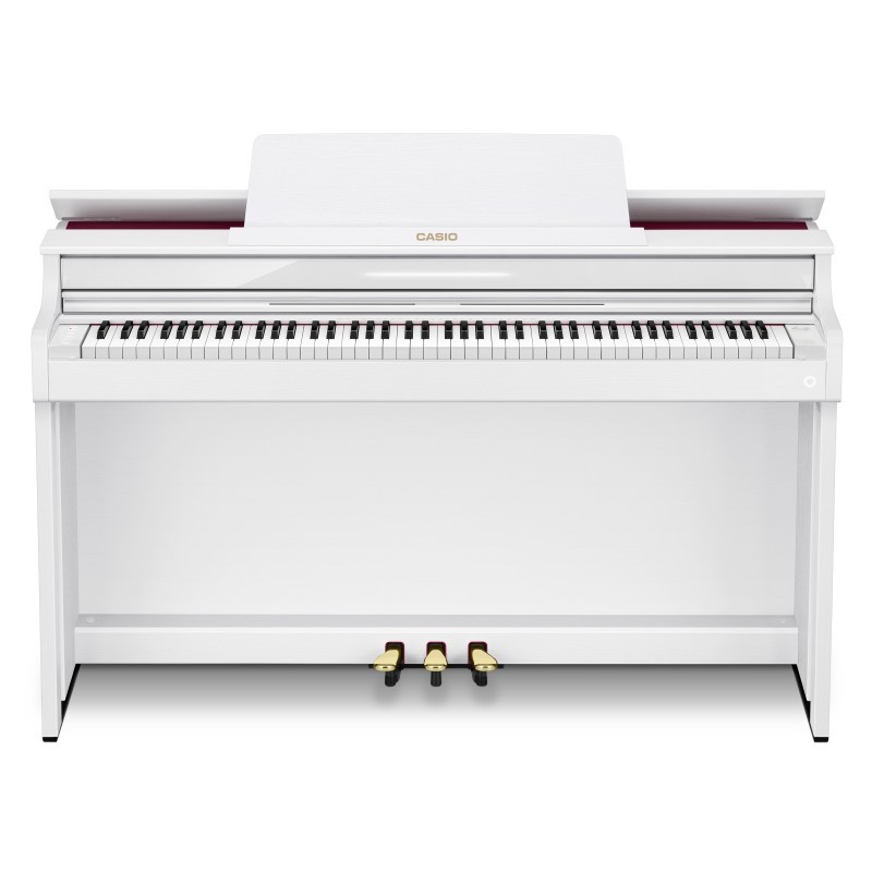 Pianino cyfrowe Casio AP-550WE + ława + słuchawki w zestawie