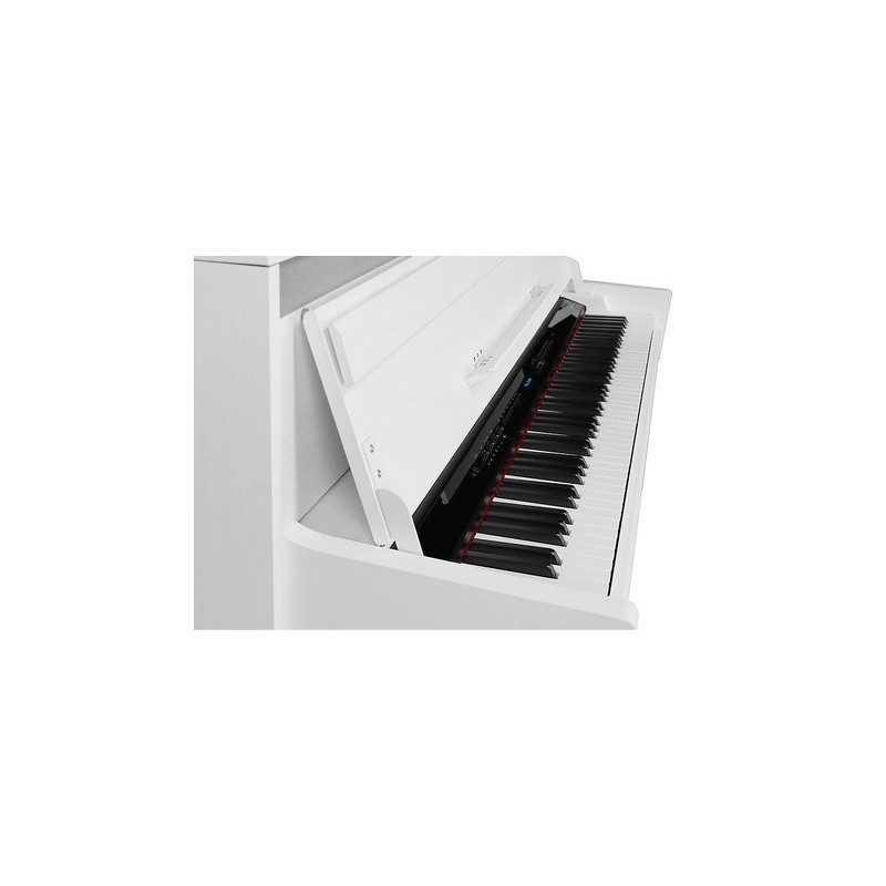 Pianino cyfrowe Medeli DP650K-WH + ława + słuchawki w zestawie