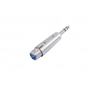 OMNITRONIC XLR F / JACK ST. - przejściówka - 1 - Złącza, wtyki, przejściówki -