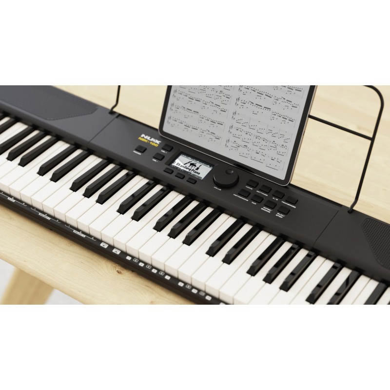 NUX NEK-100 - keyboard domowy - 10 - Keyboardy domowe - Keyboard domowy NUX NEK-100 łączy zaawansowane technologie NUX z intuicy