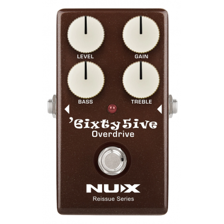 NUX 6IXTY5IVE Overdrive - efekt gitarowy typu Overdrive - 1 - Strona główna - 