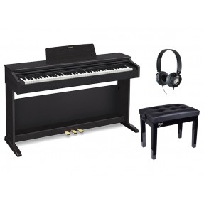 Pianino cyfrowe Yamaha YDP-145 BK + ława + słuchawki w zestawie