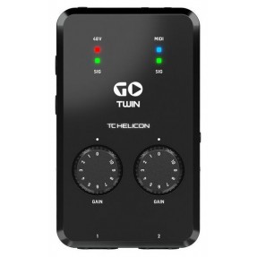 TC Helicon Go Twin - interfejs audio, midi