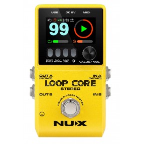 NUX Loop Core Stereo - efekt gitarowy, looper gitarowy - 1 - Efekty Loop - NUX Loop Core Stereo to looper następnej generacji. P