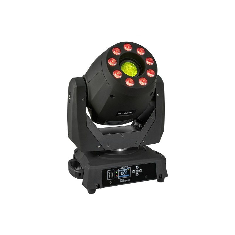 Eurolite LED TMH-H180 Hybrid - Głowa ruchoma Spot/Wash COB Eurolite LED TMH-H180 Hybrid - Głowa ruchoma Spot/Wash COB